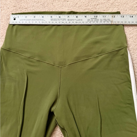 Aerie Olive Green Leggings and Sports Bra - Picture 12 of 13